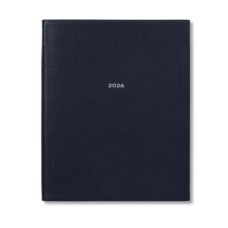 smythson 2026 Portobello Weekly Vertical Diary in Ludlow