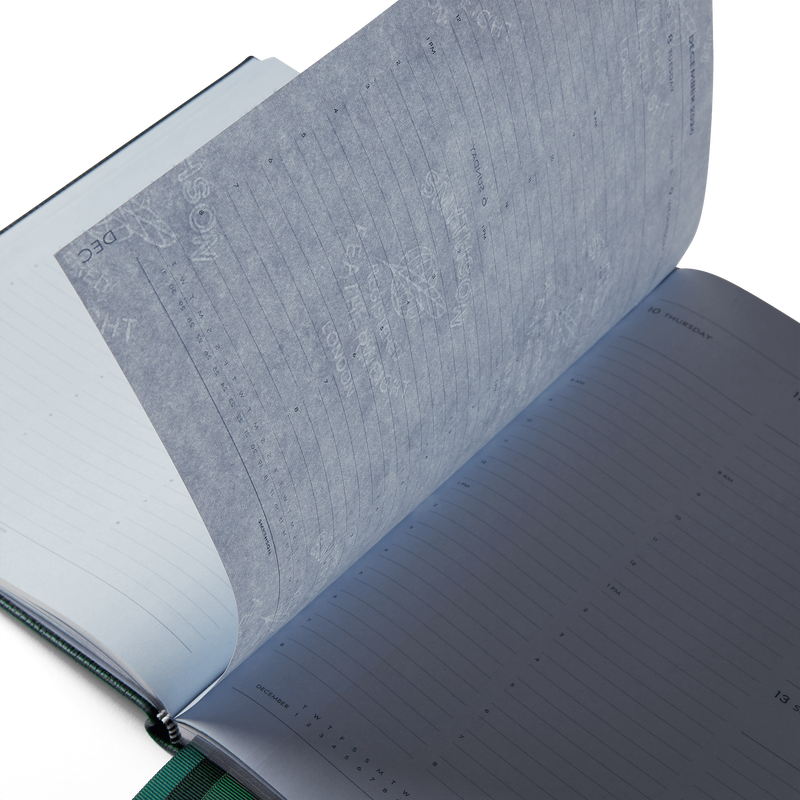 Smythson 2026 Portobello Weekly Vertical Diary In Ludlow