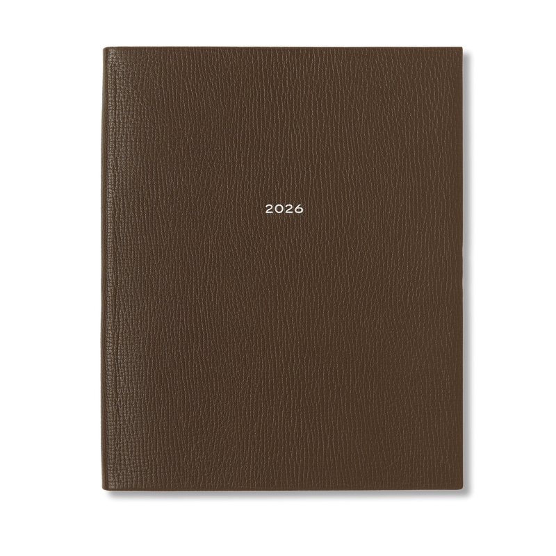 smythson 2026 Portobello Weekly Vertical Diary in Ludlow