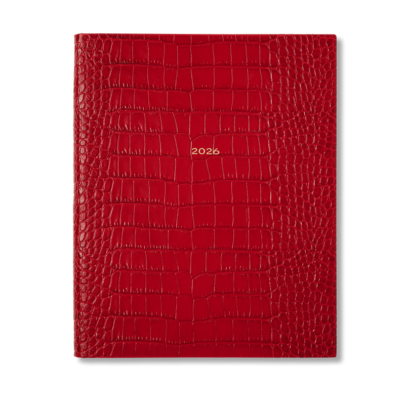 smythson 2026 Portobello Weekly Vertical Diary in Mara