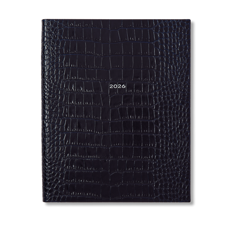 smythson 2026 Portobello Weekly Vertical Diary in Mara