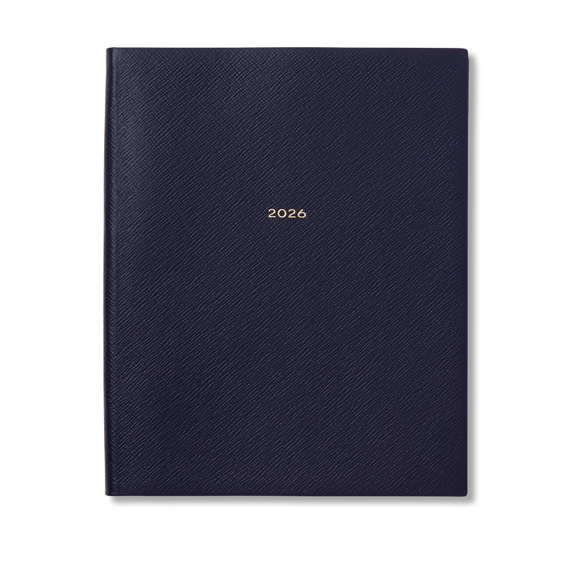 smythson 2026 Portobello Weekly Vertical Diary in Panama