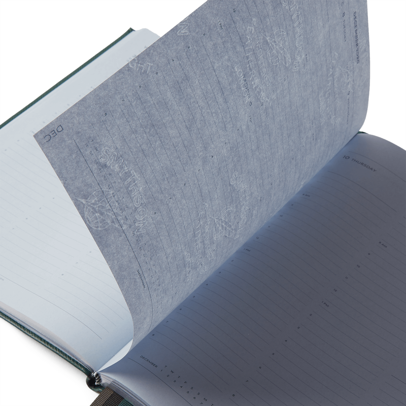 Smythson 2026 Portobello Weekly Vertical Diary In Panama
