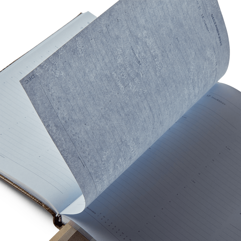 Smythson 2026 Portobello Weekly Vertical Diary With Slide In Mara