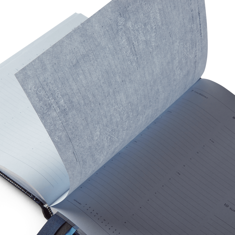 Smythson 2026 Portobello Weekly Vertical Diary With Slide In Mara