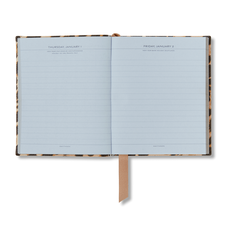 Smythson 2026 Premier Daily Fashion Diary In Panama