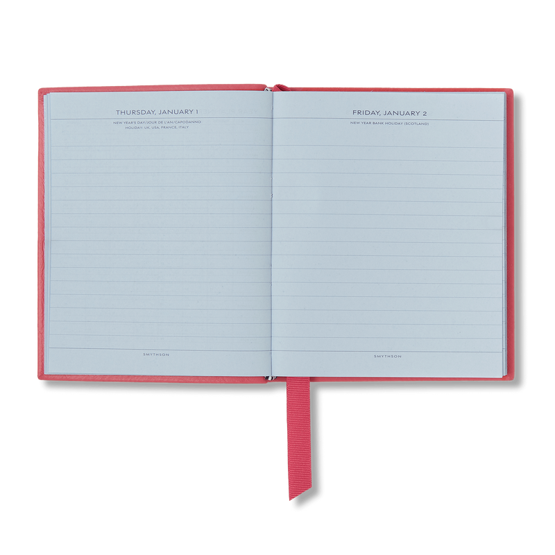 Smythson 2026 Premier Daily Fashion Diary In Panama