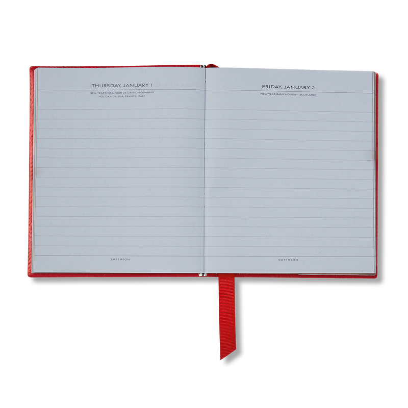 Smythson 2026 Premier Daily Fashion Diary In Panama