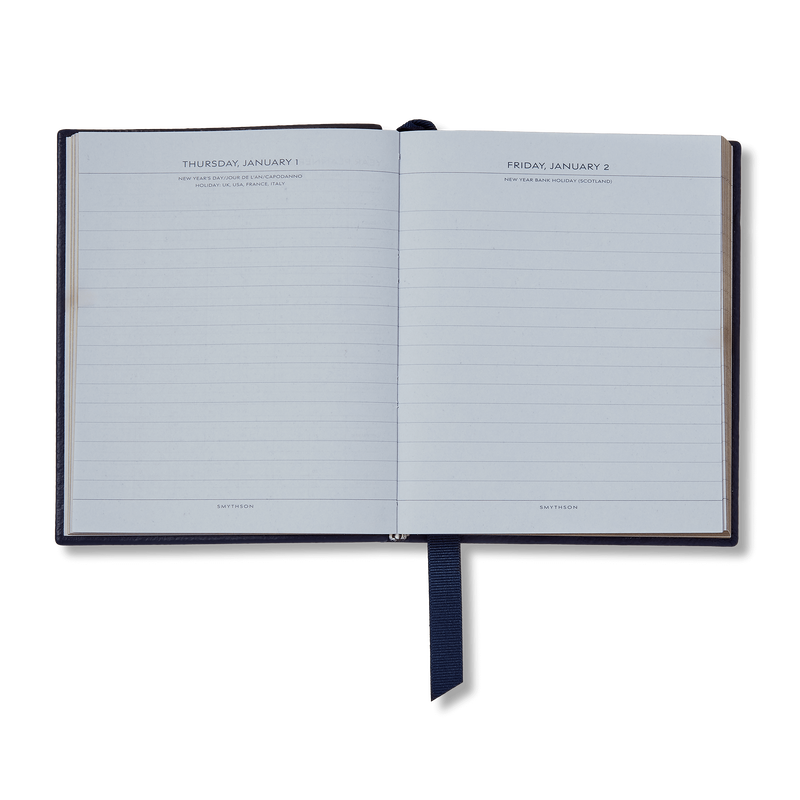 Smythson 2026 Premier Daily Fashion Diary In Panama