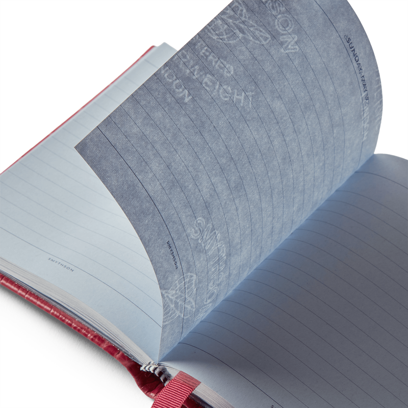 Smythson 2026 Premier Daily Fashion Diary With Slide In Mara