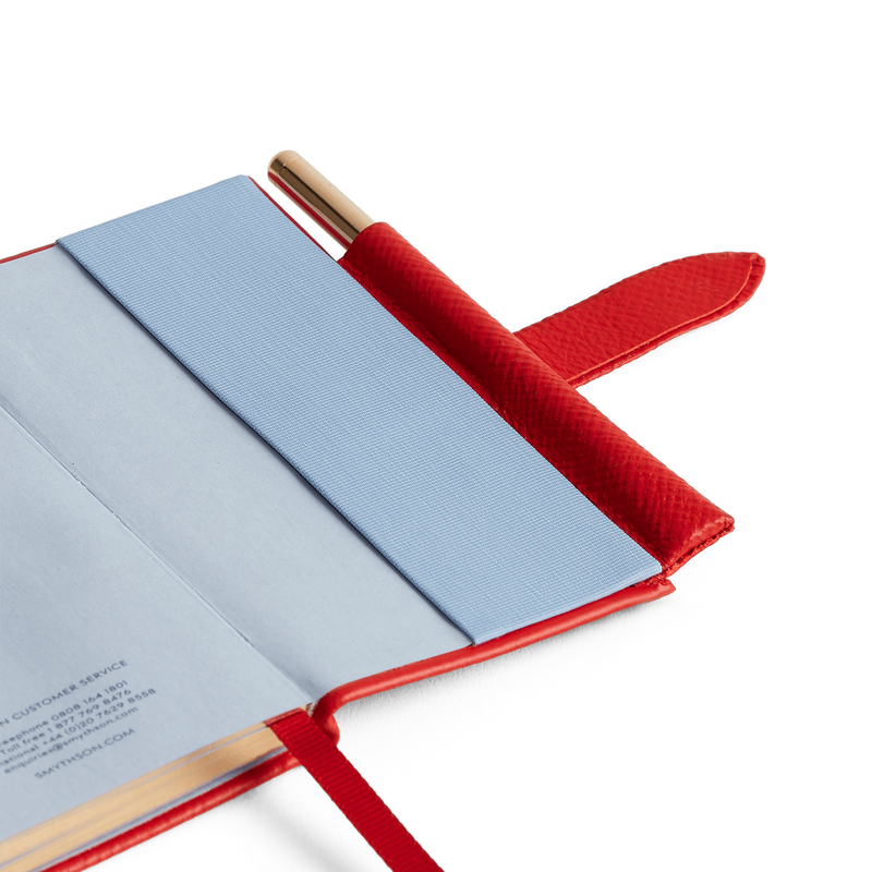 Smythson 2026 Wafer Weekly Diary With Pencil In Panama