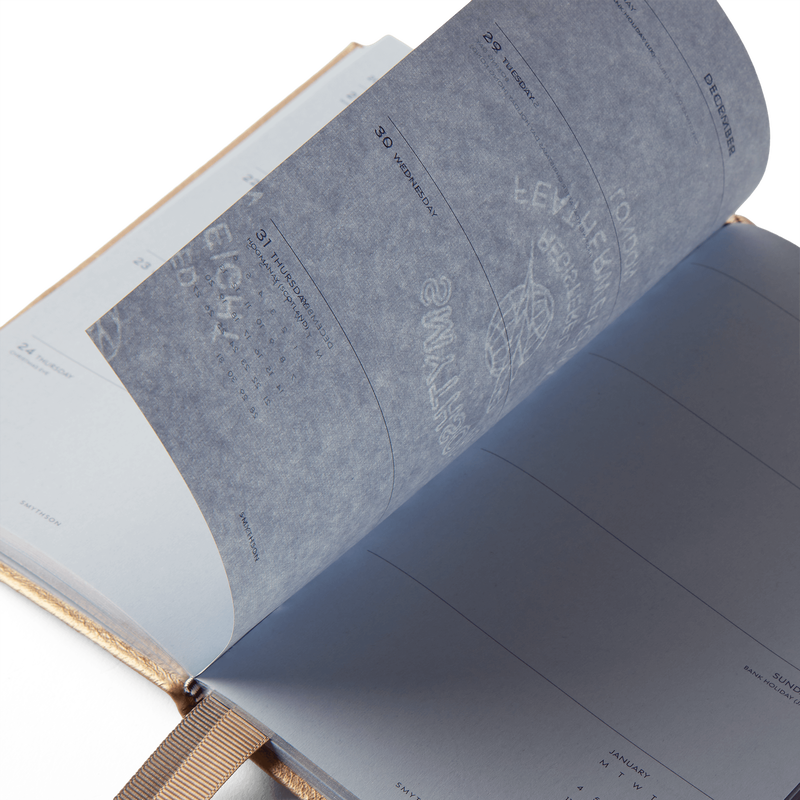 Smythson 2026 Chelsea Weekly Diary In Panama