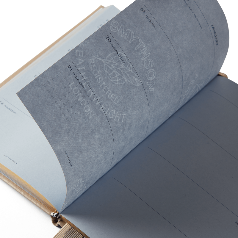 Smythson 2026 Chelsea Weekly Diary In Panama