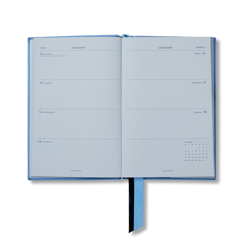 Smythson 2026 Chelsea Weekly Diary In Panama