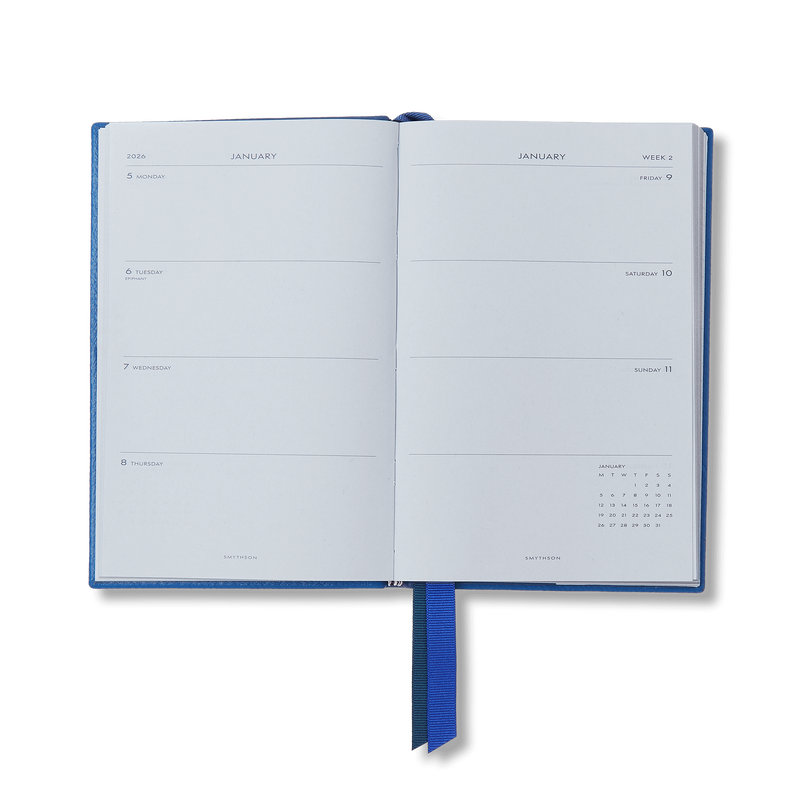 Smythson 2026 Chelsea Weekly Diary In Panama