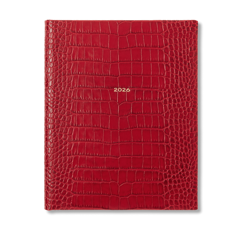 smythson 2026 Kings Weekly Vertical Diary in Mara