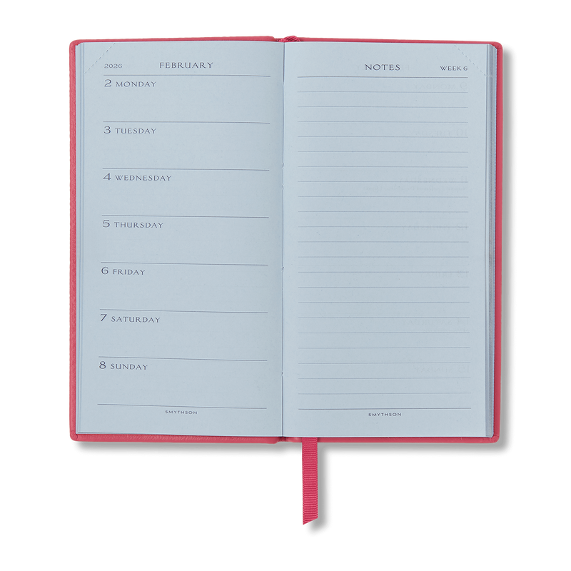 Smythson 2026 Memoranda Weekly Diary In Panama