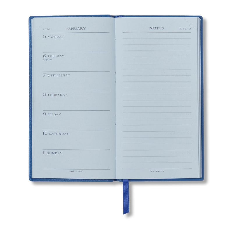 Smythson 2026 Memoranda Weekly Diary In Panama