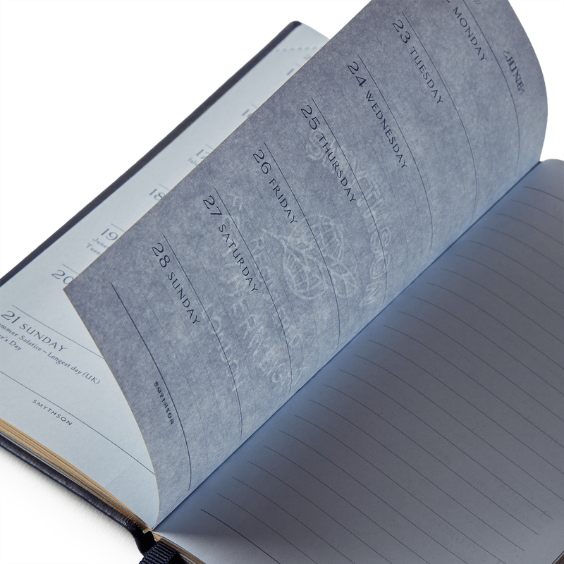 Smythson 2026 Memoranda Weekly Diary In Panama