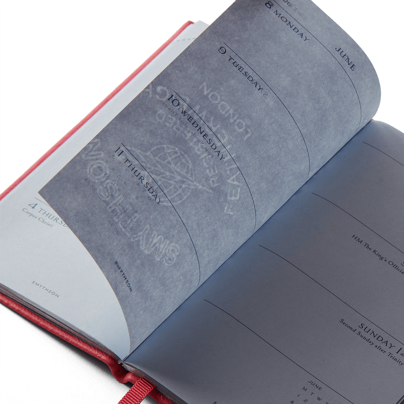 Smythson 2026 Panama Weekly Diary