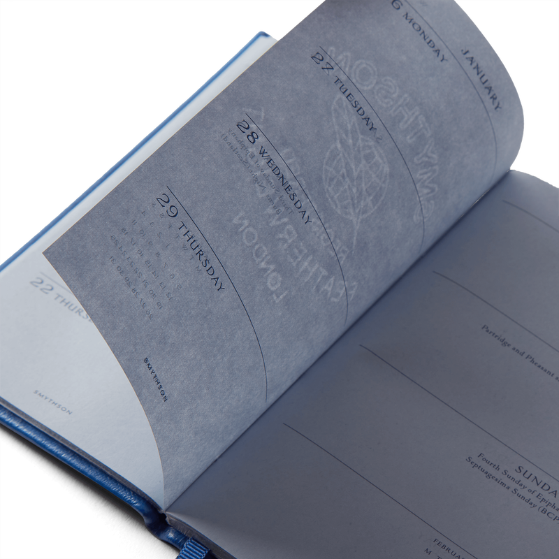 Smythson 2026 Panama Weekly Diary