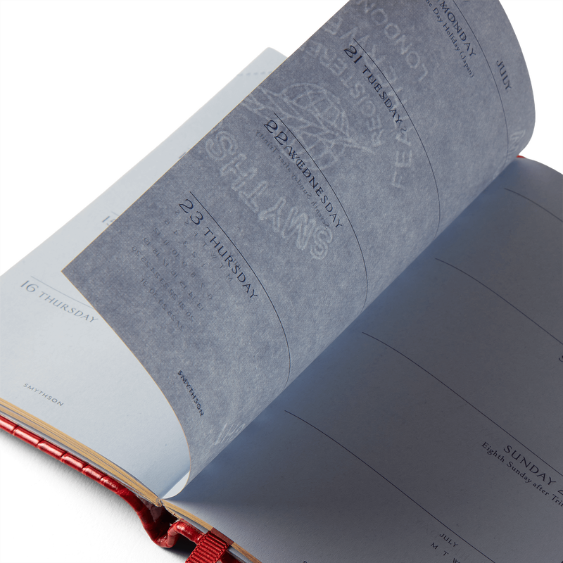 Smythson 2026 Panama Weekly Diary In Mara