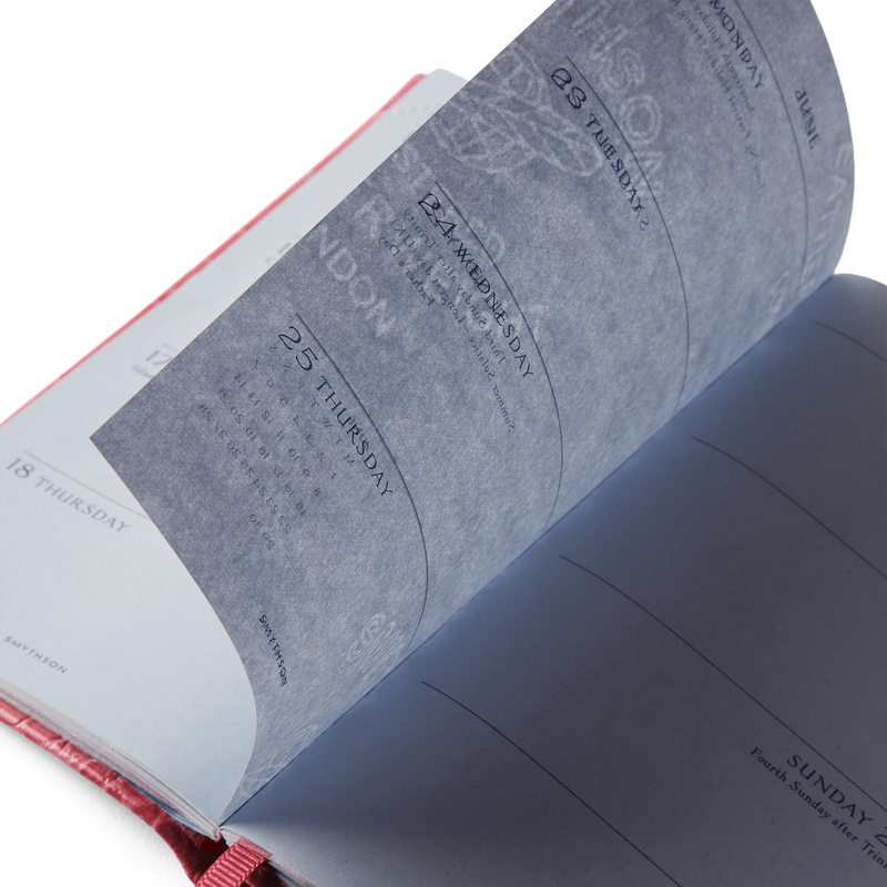 Smythson 2026 Panama Weekly Diary In Mara