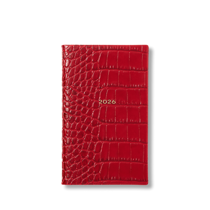 smythson 2026 Panama Weekly Diary in Mara