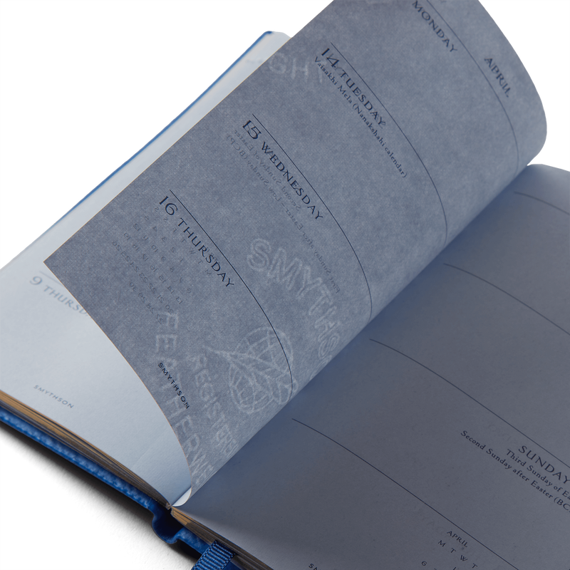 Smythson 2026 Panama Weekly Diary With Pencil