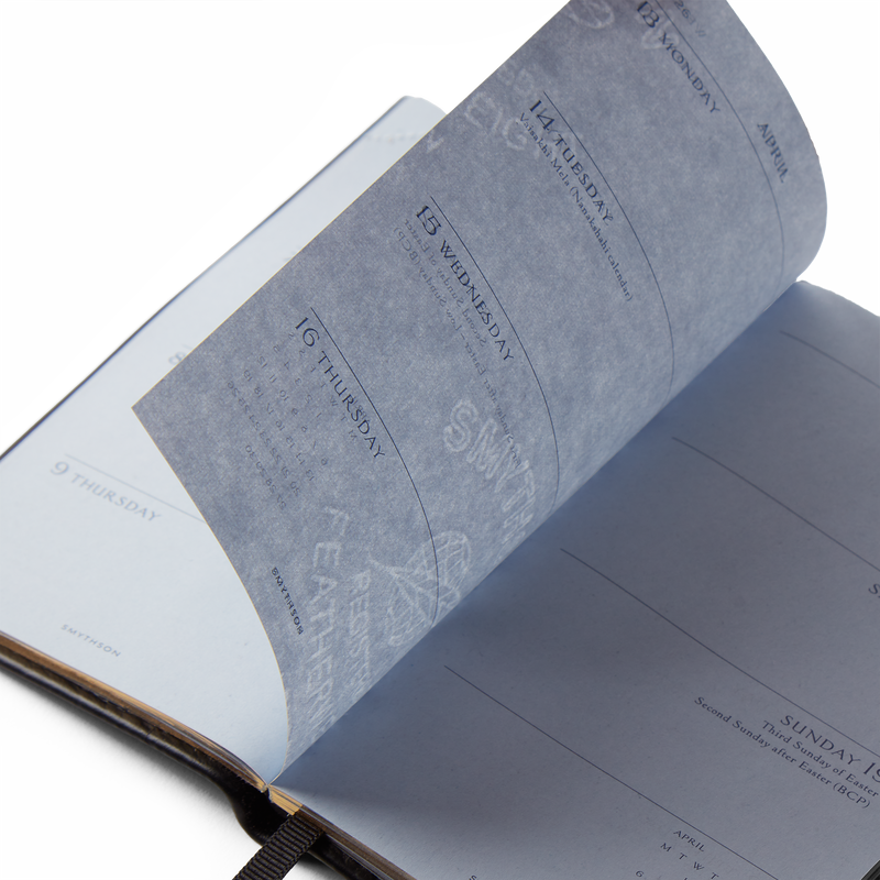 Smythson 2026 Panama Weekly Diary With Pencil