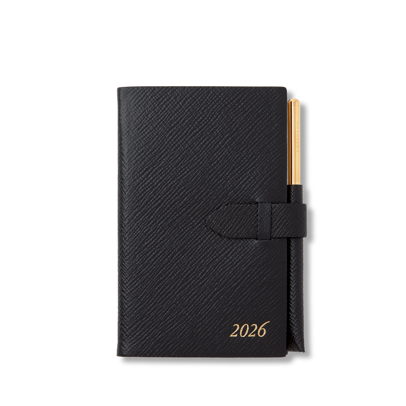 smythson 2026 Panama Weekly Diary with Pencil