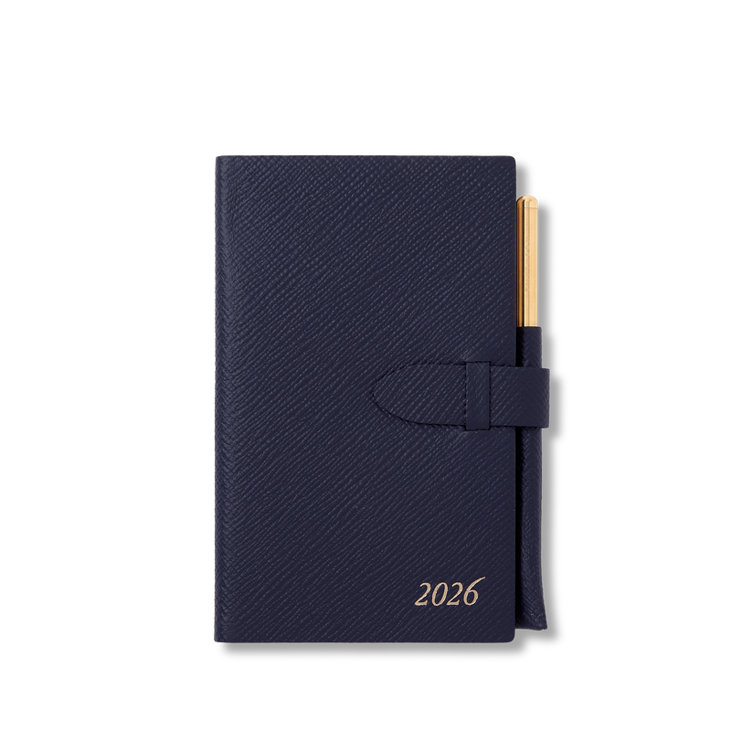 smythson 2026 Panama Weekly Diary with Pencil