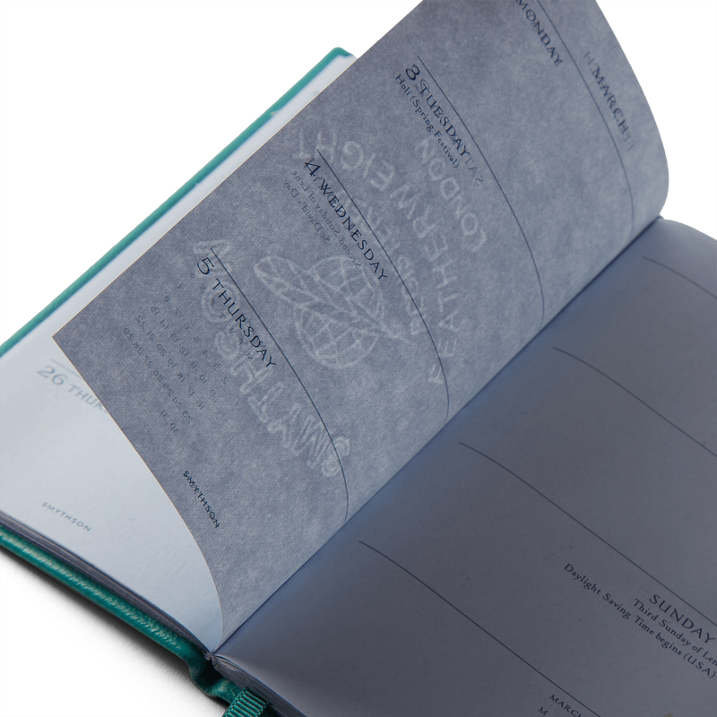 Smythson 2026 Panama Weekly Diary With Pocket