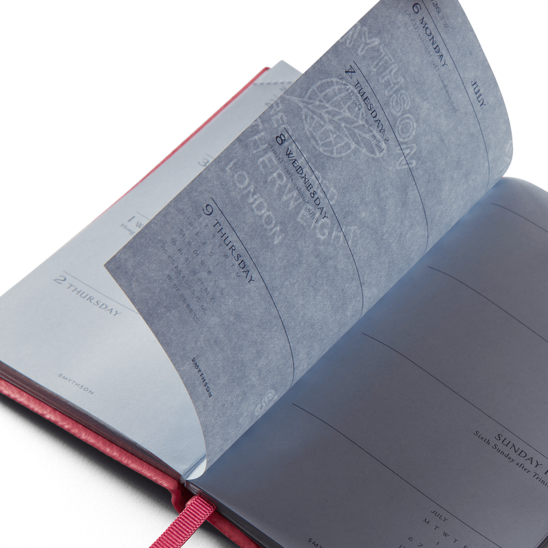 Smythson 2026 Panama Weekly Diary With Pocket