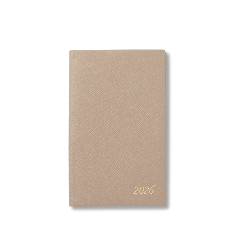 smythson 2026 Panama Weekly Diary with Pocket