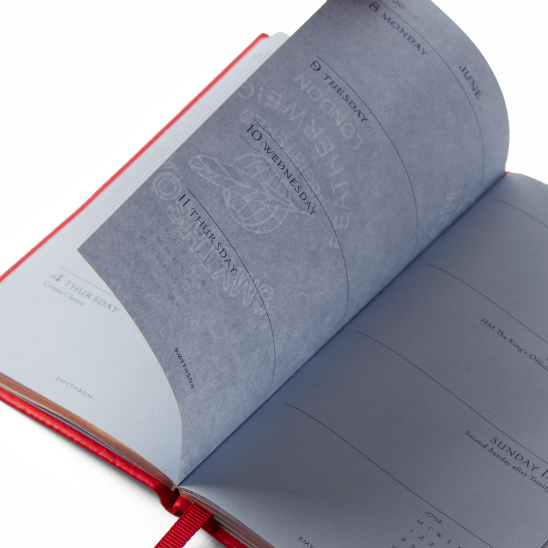 Smythson 2026 Panama Weekly Diary With Pocket