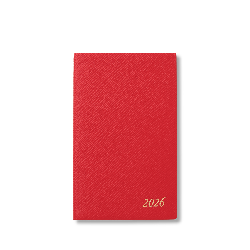 smythson 2026 Panama Weekly Diary with Pocket
