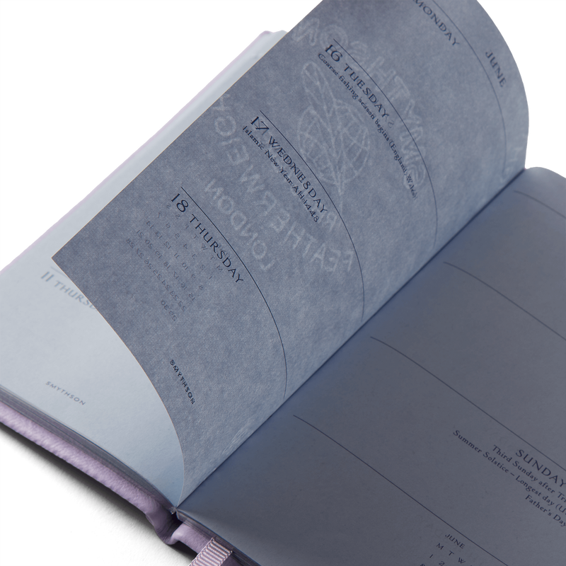 Smythson 2026 Panama Weekly Diary With Pocket