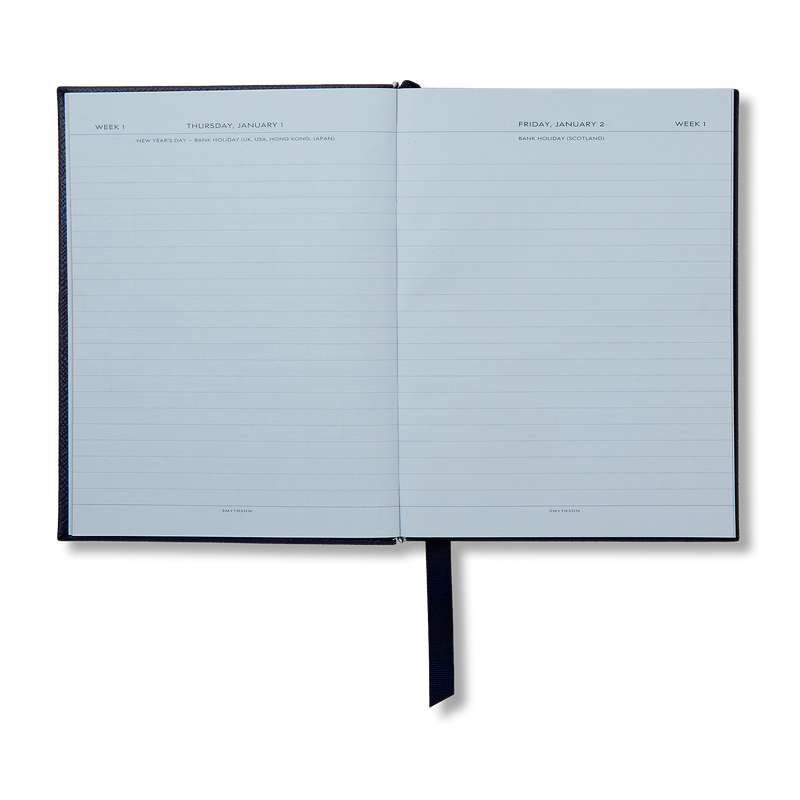 Smythson 2026 Soho Daily Diary In Panama