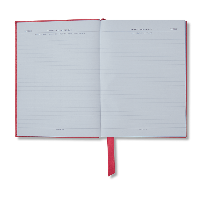 Smythson 2026 Soho Daily Diary In Panama