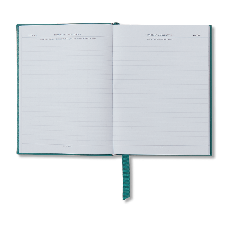 Smythson 2026 Soho Daily Diary In Panama