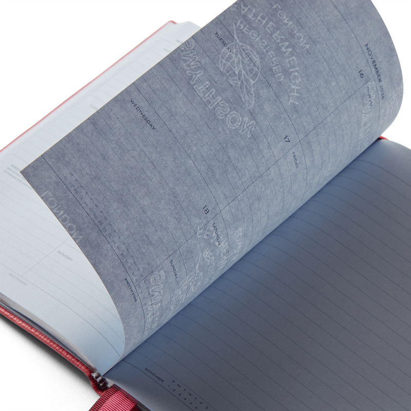 Smythson 2026 Soho Weekly Diary In Ludlow