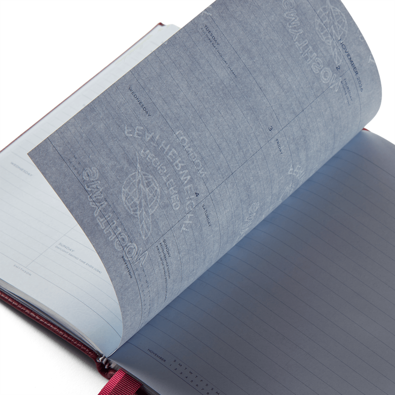 Smythson 2026 Soho Weekly Diary In Ludlow