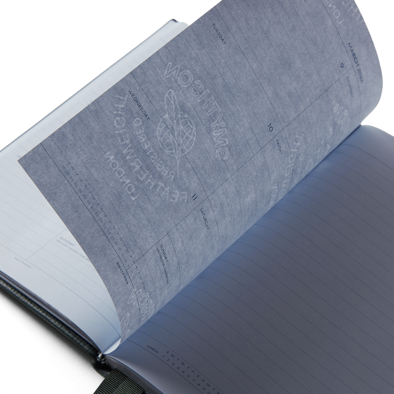 Smythson 2026 Soho Weekly Diary In Ludlow