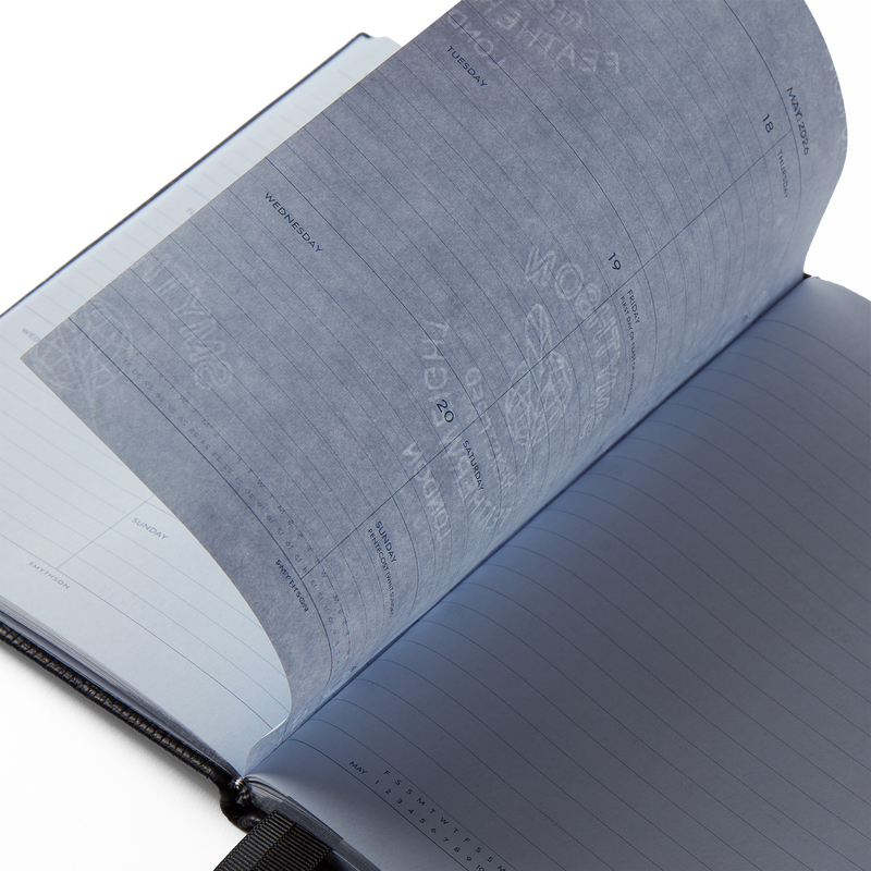 Smythson 2026 Soho Weekly Diary In Ludlow