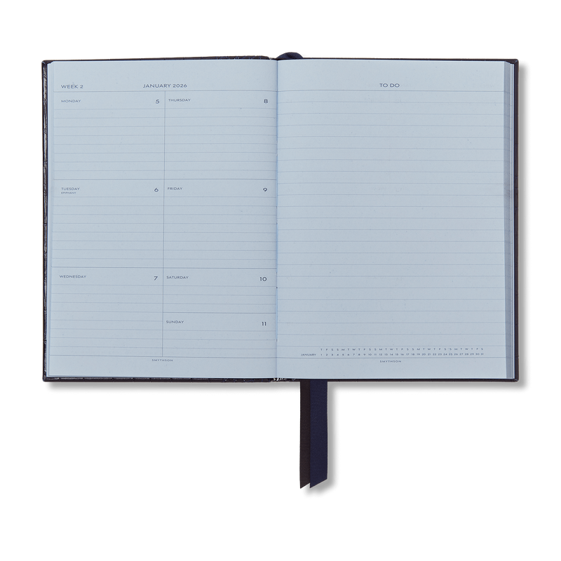 Smythson 2026 Soho Weekly Diary In Mara
