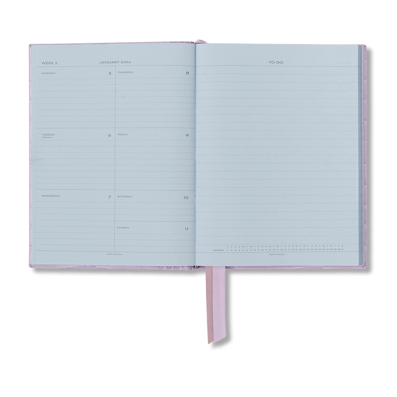 Smythson 2026 Soho Weekly Diary In Mara