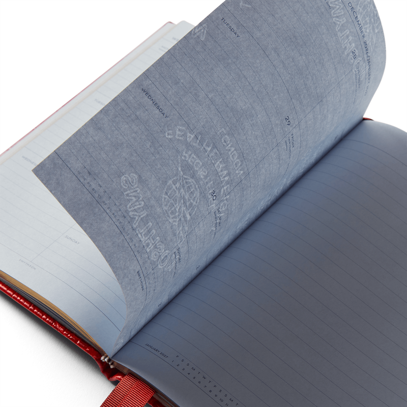 Smythson 2026 Soho Weekly Diary In Mara