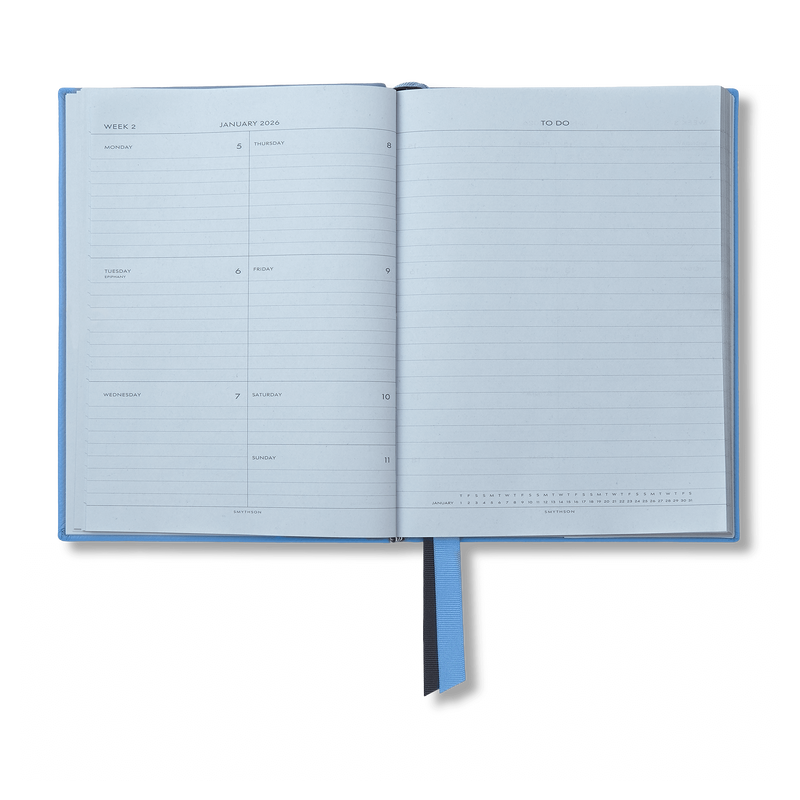 Smythson 2026 Soho Weekly Diary In Panama