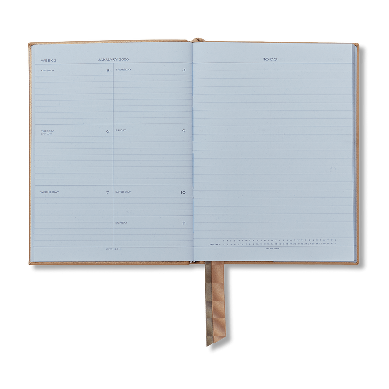 Smythson 2026 Soho Weekly Diary In Panama